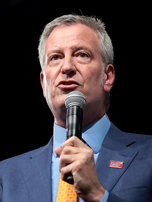 Mayor Bill de Blasio